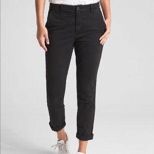 NWT Gap Girlfriend Twill Stripe Chinos